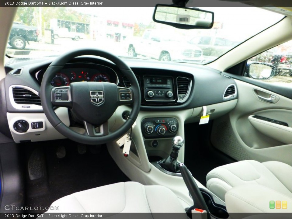 Black/Light Diesel Gray Interior Dashboard for the 2013 Dodge Dart SXT #71836633