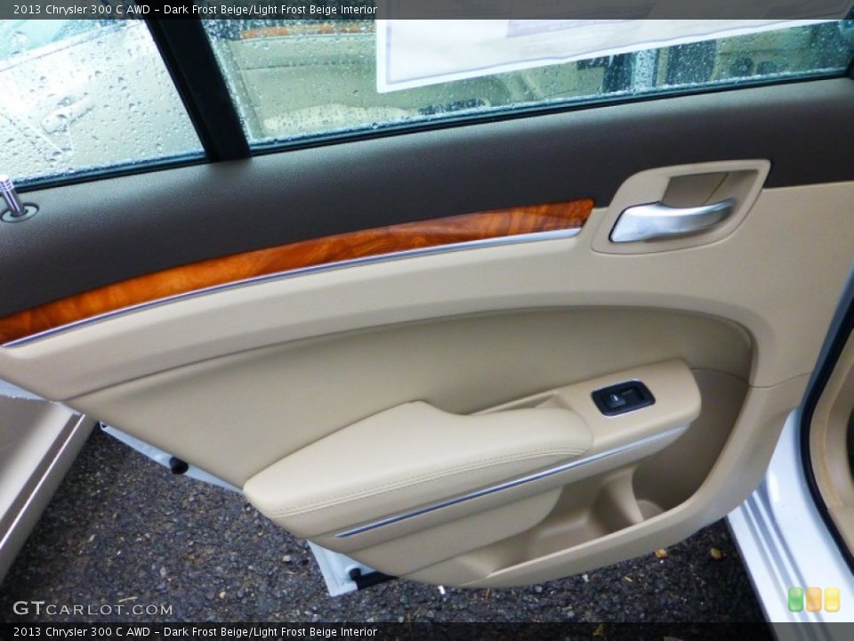 Dark Frost Beige/Light Frost Beige Interior Door Panel for the 2013 Chrysler 300 C AWD #71837126