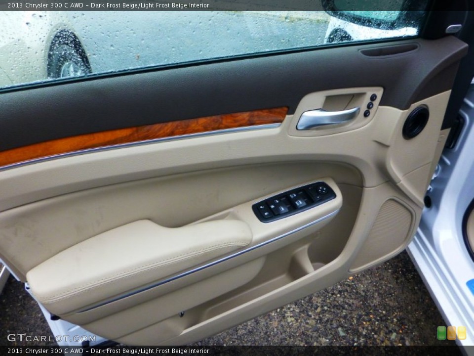 Dark Frost Beige/Light Frost Beige Interior Door Panel for the 2013 Chrysler 300 C AWD #71837154