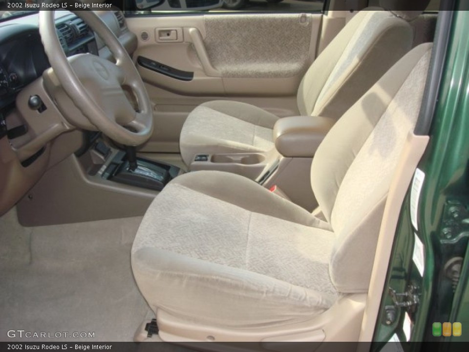 Beige Interior Front Seat for the 2002 Isuzu Rodeo LS #71837711