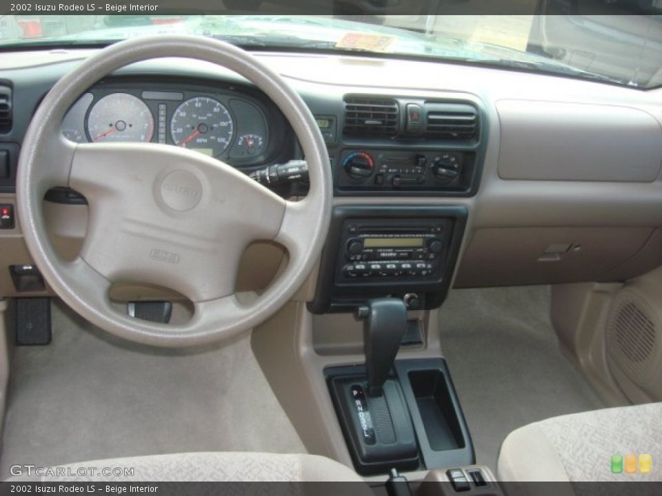 Beige Interior Dashboard for the 2002 Isuzu Rodeo LS #71837752