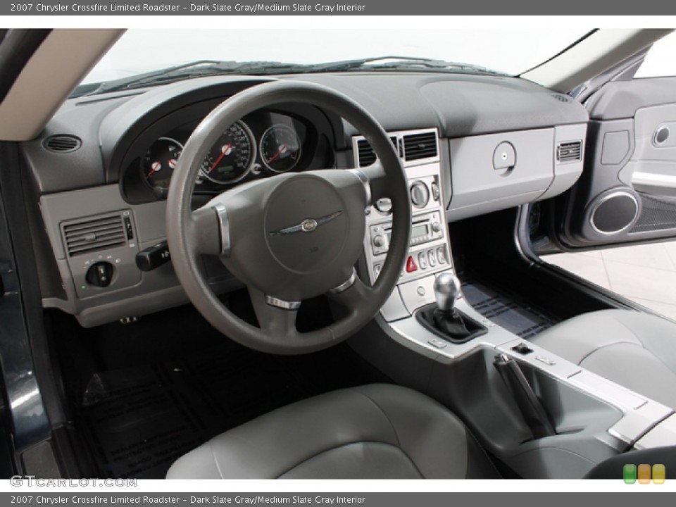 Dark Slate Gray/Medium Slate Gray Interior Dashboard for the 2007 Chrysler Crossfire Limited Roadster #71838782