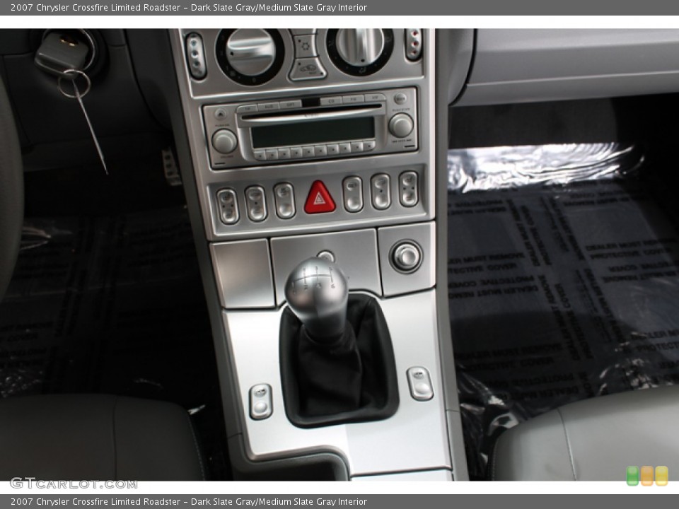 Dark Slate Gray/Medium Slate Gray Interior Transmission for the 2007 Chrysler Crossfire Limited Roadster #71838890