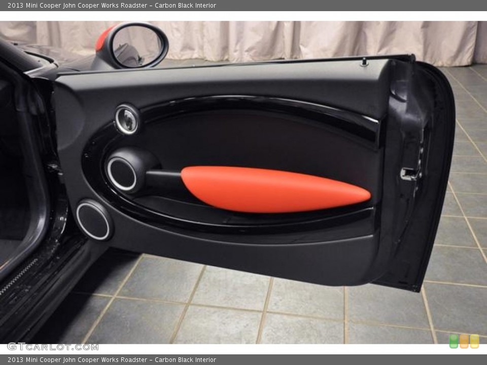 Carbon Black Interior Door Panel for the 2013 Mini Cooper John Cooper Works Roadster #71840069