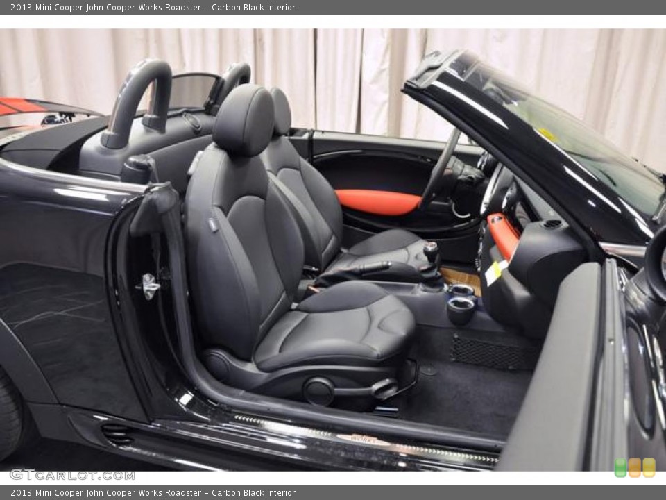 Carbon Black Interior Photo for the 2013 Mini Cooper John Cooper Works Roadster #71840090
