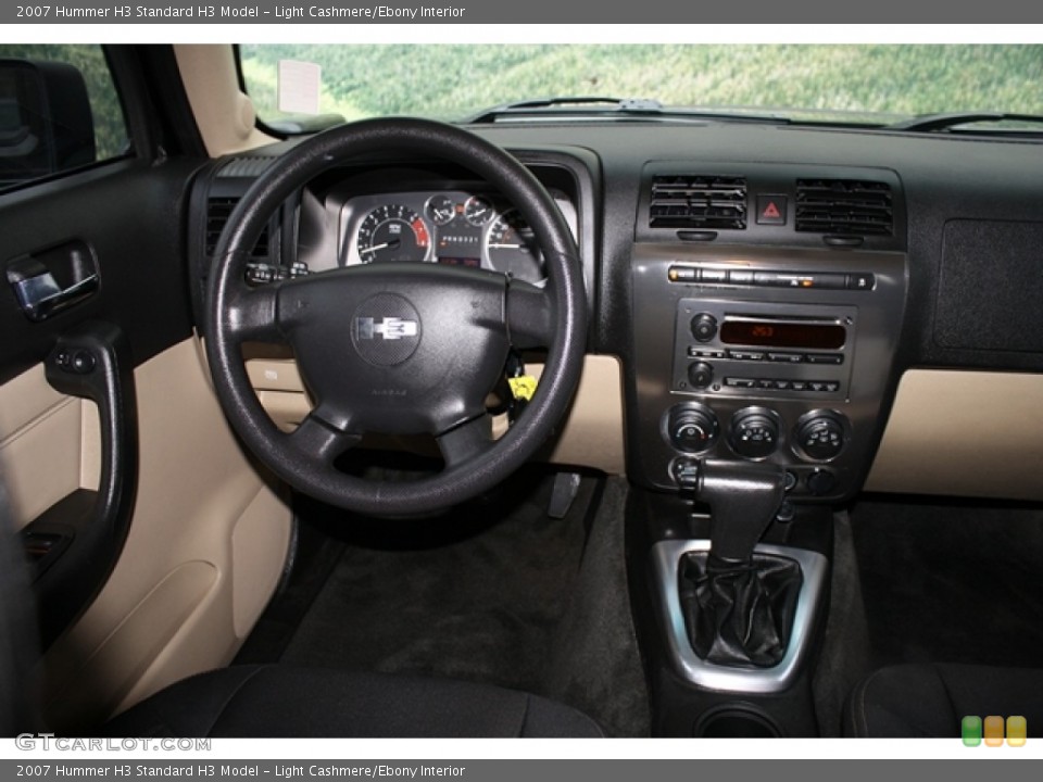 Light Cashmere/Ebony Interior Dashboard for the 2007 Hummer H3  #71840105
