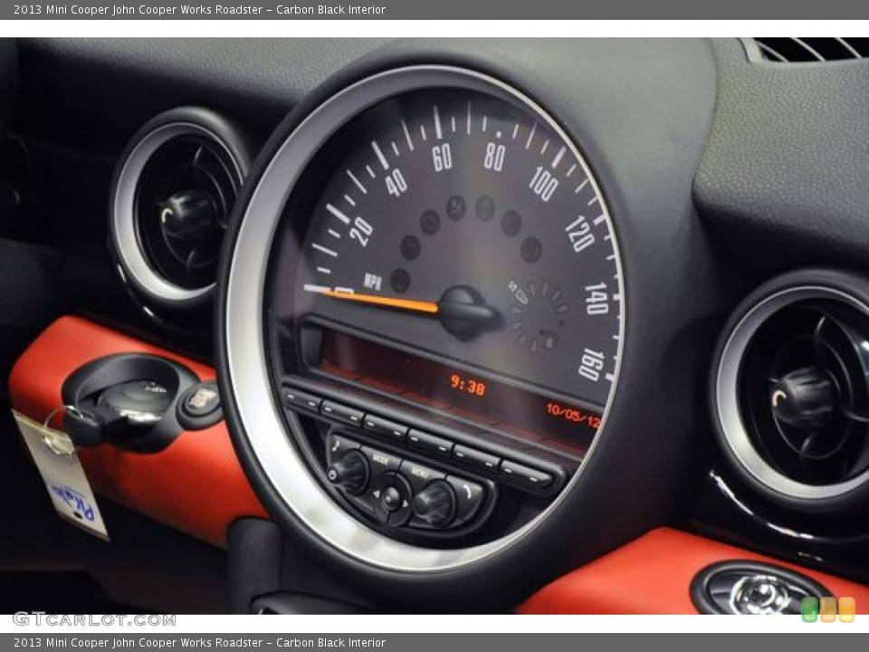 Carbon Black Interior Gauges for the 2013 Mini Cooper John Cooper Works Roadster #71840111