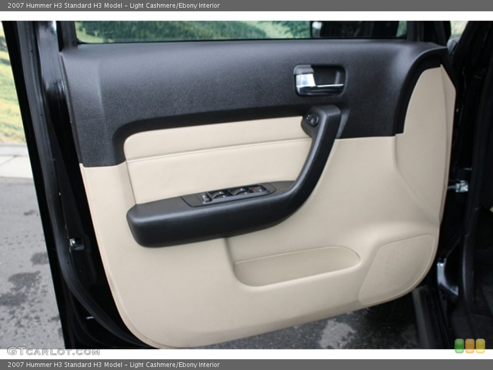 Light Cashmere/Ebony Interior Door Panel for the 2007 Hummer H3  #71840219