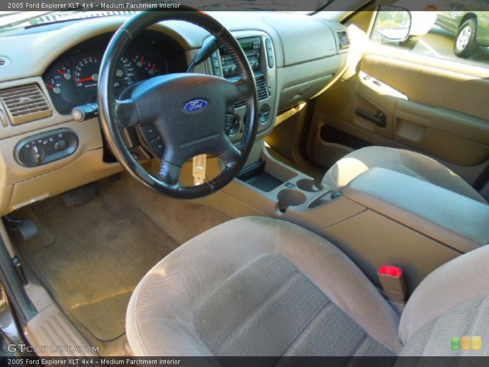 Medium Parchment Interior Prime Interior for the 2005 Ford Explorer XLT 4x4 #71842724