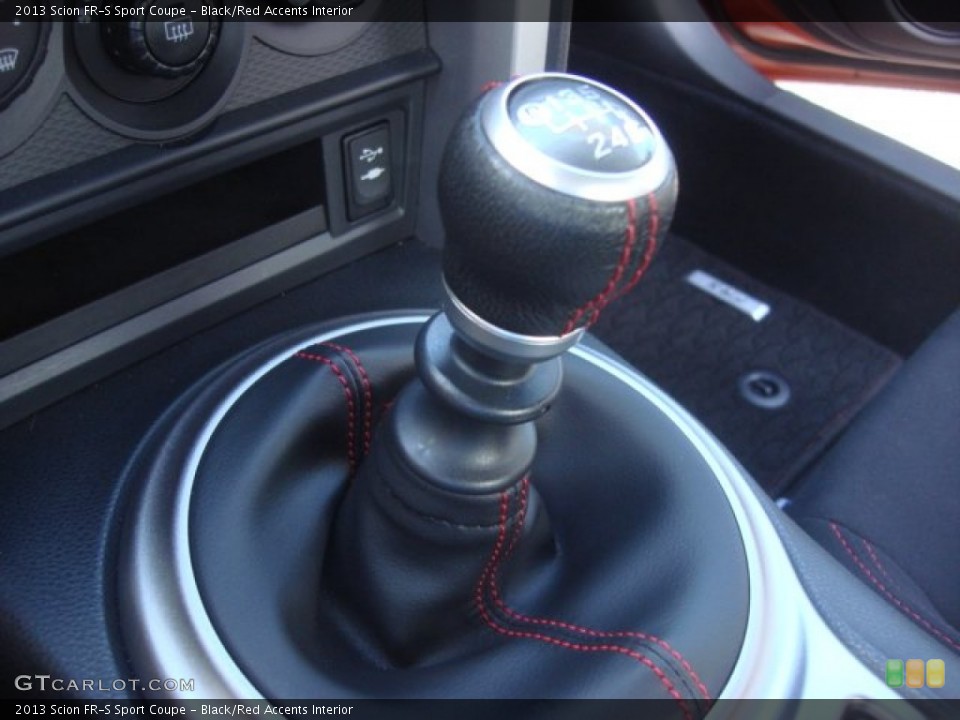 Black/Red Accents Interior Transmission for the 2013 Scion FR-S Sport Coupe #71844641