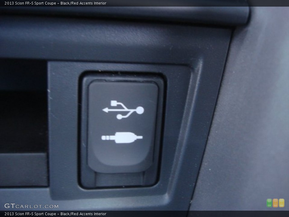 Black/Red Accents Interior Controls for the 2013 Scion FR-S Sport Coupe #71844662