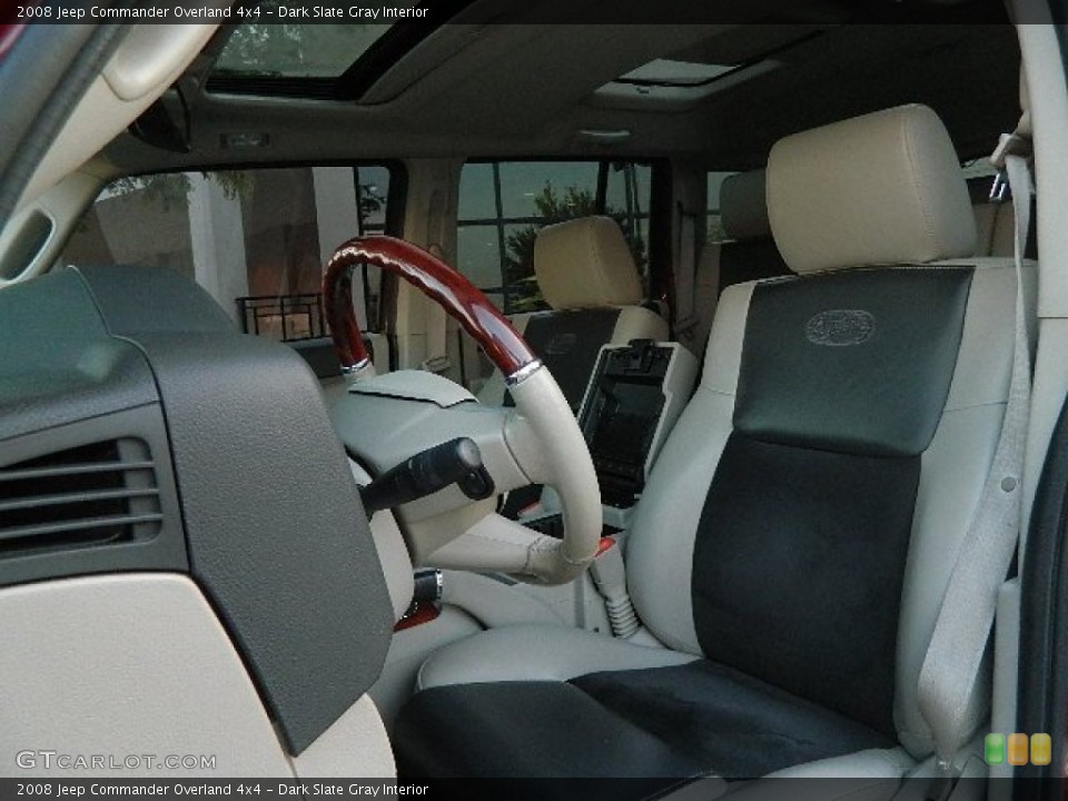 Dark Slate Gray Interior Photo for the 2008 Jeep Commander Overland 4x4 #71845118