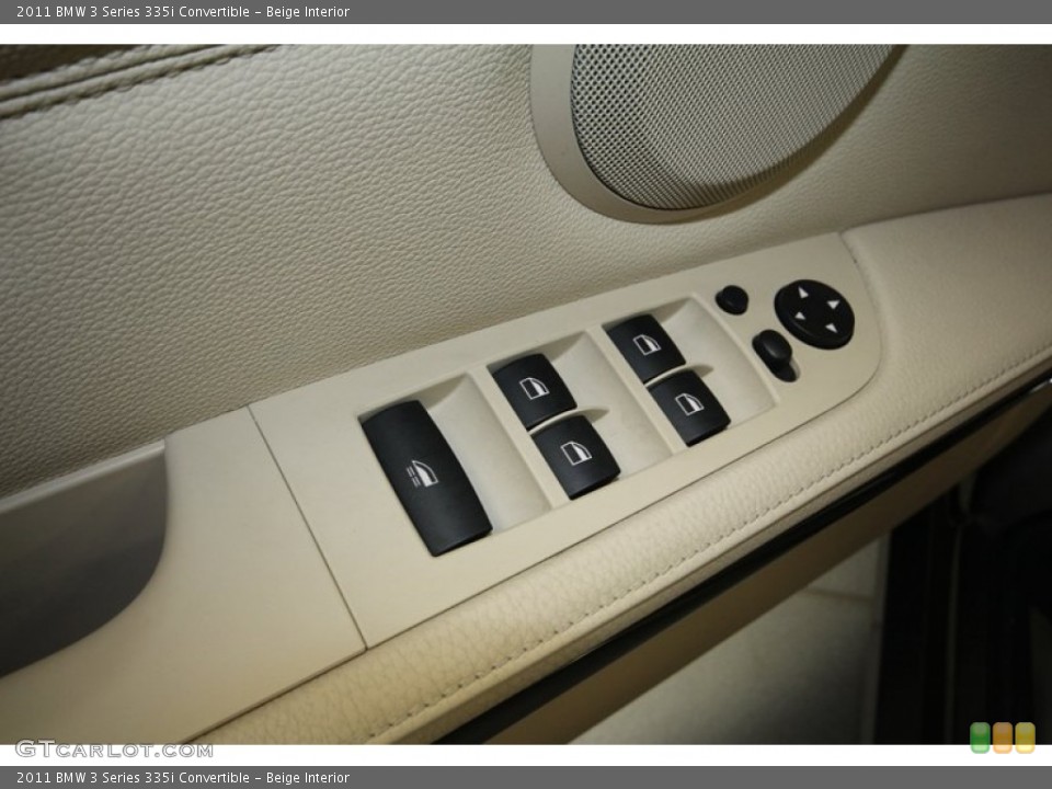 Beige Interior Controls for the 2011 BMW 3 Series 335i Convertible #71848172