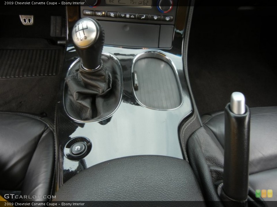 Ebony Interior Transmission for the 2009 Chevrolet Corvette Coupe #71848619