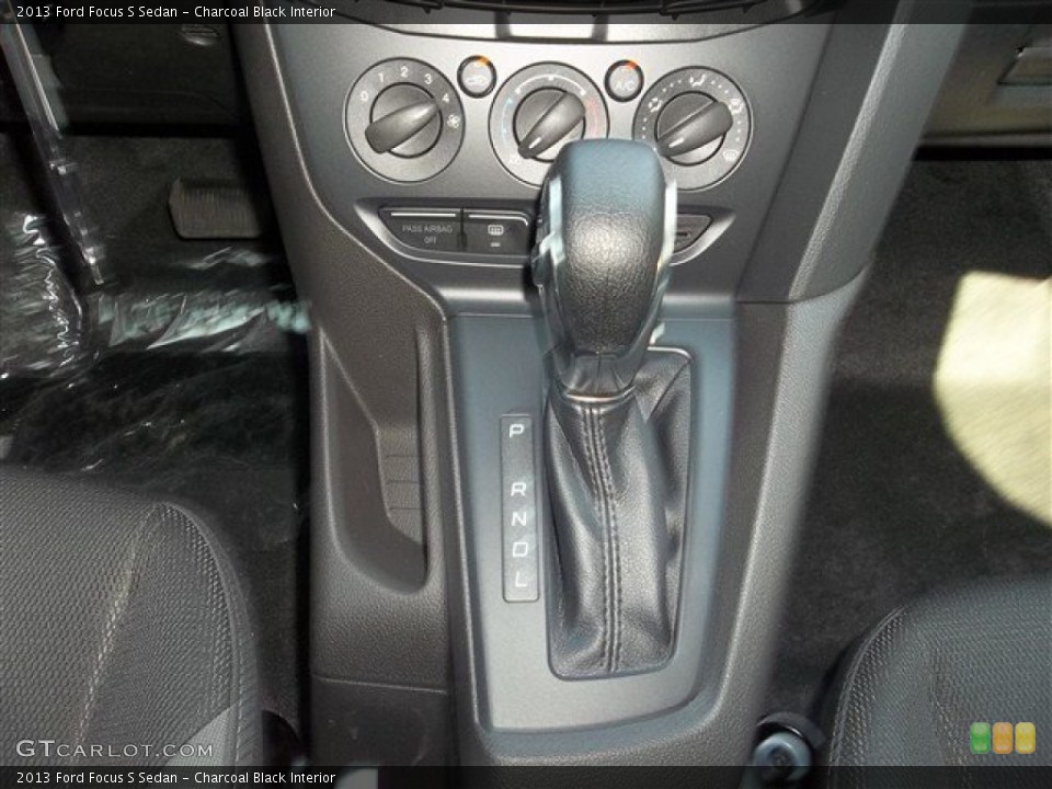 Charcoal Black Interior Transmission for the 2013 Ford Focus S Sedan #71849853