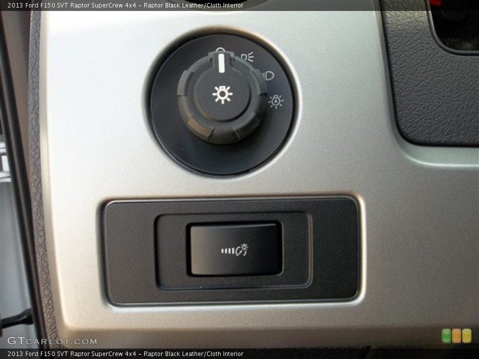 Raptor Black Leather/Cloth Interior Controls for the 2013 Ford F150 SVT Raptor SuperCrew 4x4 #71851278