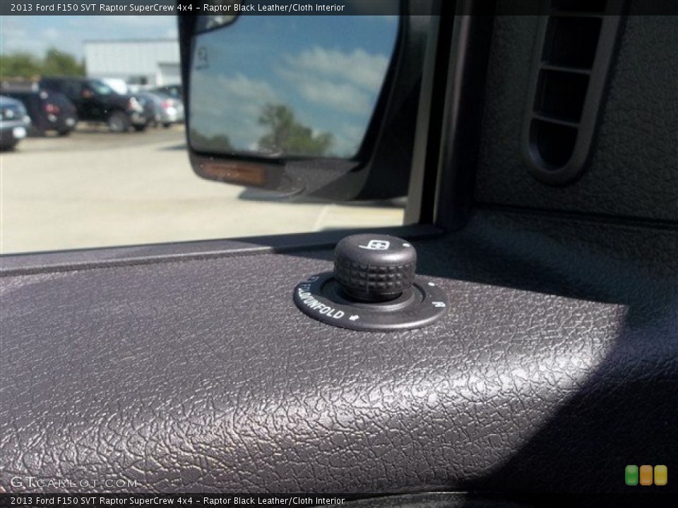Raptor Black Leather/Cloth Interior Controls for the 2013 Ford F150 SVT Raptor SuperCrew 4x4 #71851287