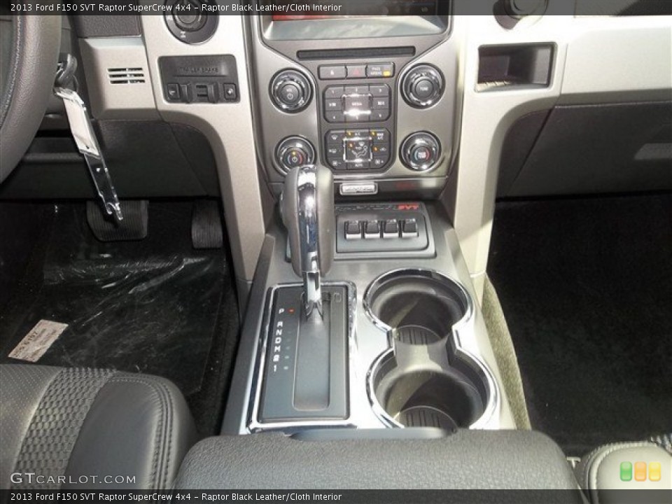 Raptor Black Leather/Cloth Interior Transmission for the 2013 Ford F150 SVT Raptor SuperCrew 4x4 #71851350