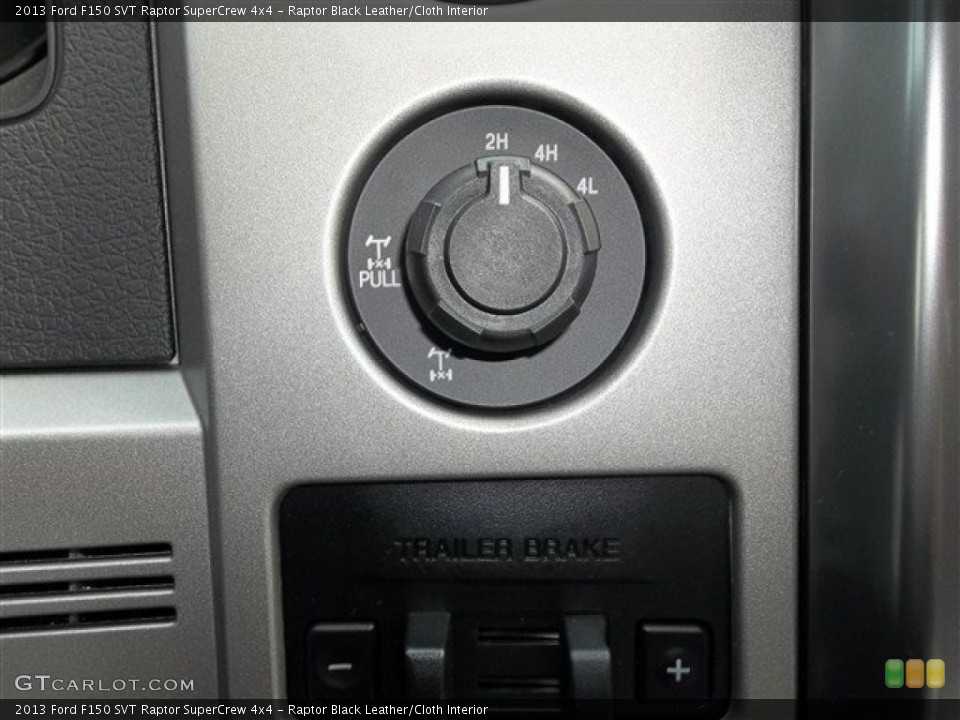 Raptor Black Leather/Cloth Interior Controls for the 2013 Ford F150 SVT Raptor SuperCrew 4x4 #71851362
