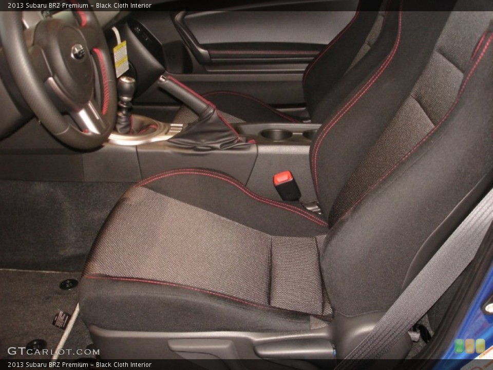 Black Cloth Interior Photo for the 2013 Subaru BRZ Premium #71853127