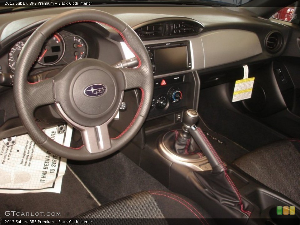 Black Cloth Interior Photo for the 2013 Subaru BRZ Premium #71853152