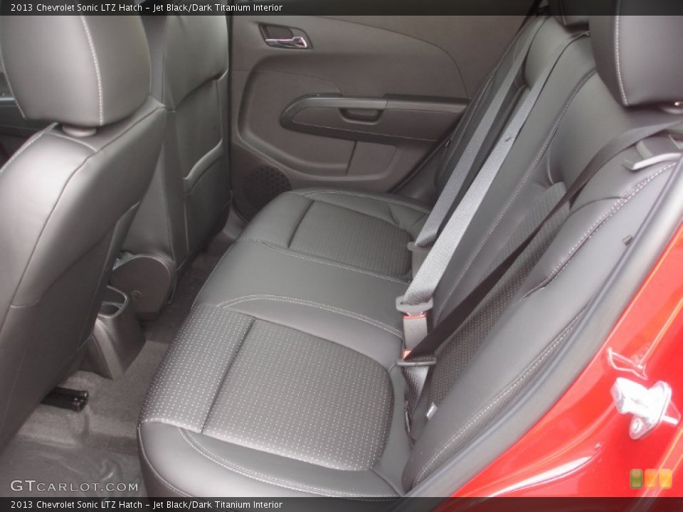 Jet Black/Dark Titanium Interior Rear Seat for the 2013 Chevrolet Sonic LTZ Hatch #71854270