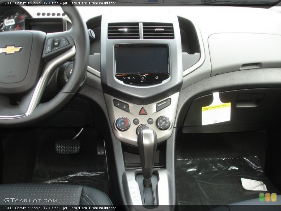 Jet Black/Dark Titanium Interior Dashboard for the 2013 Chevrolet Sonic LTZ Hatch #71854295