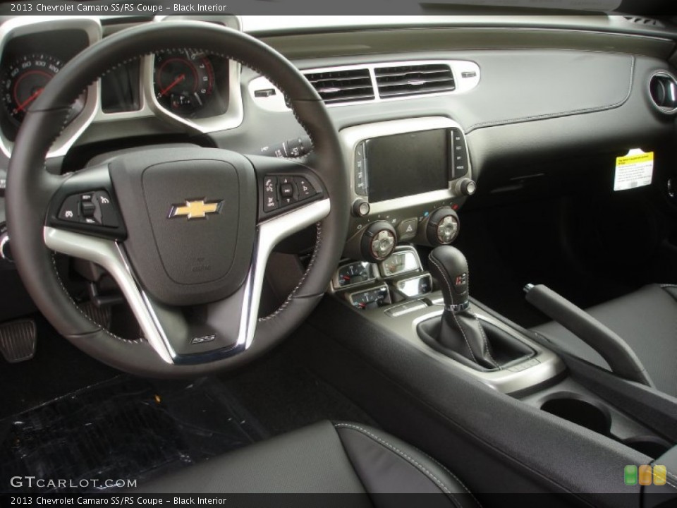 Black Interior Dashboard for the 2013 Chevrolet Camaro SS/RS Coupe #71854918