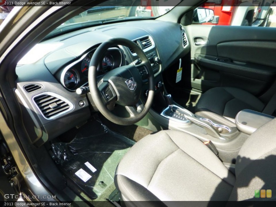Black Interior Prime Interior for the 2013 Dodge Avenger SE #71855188