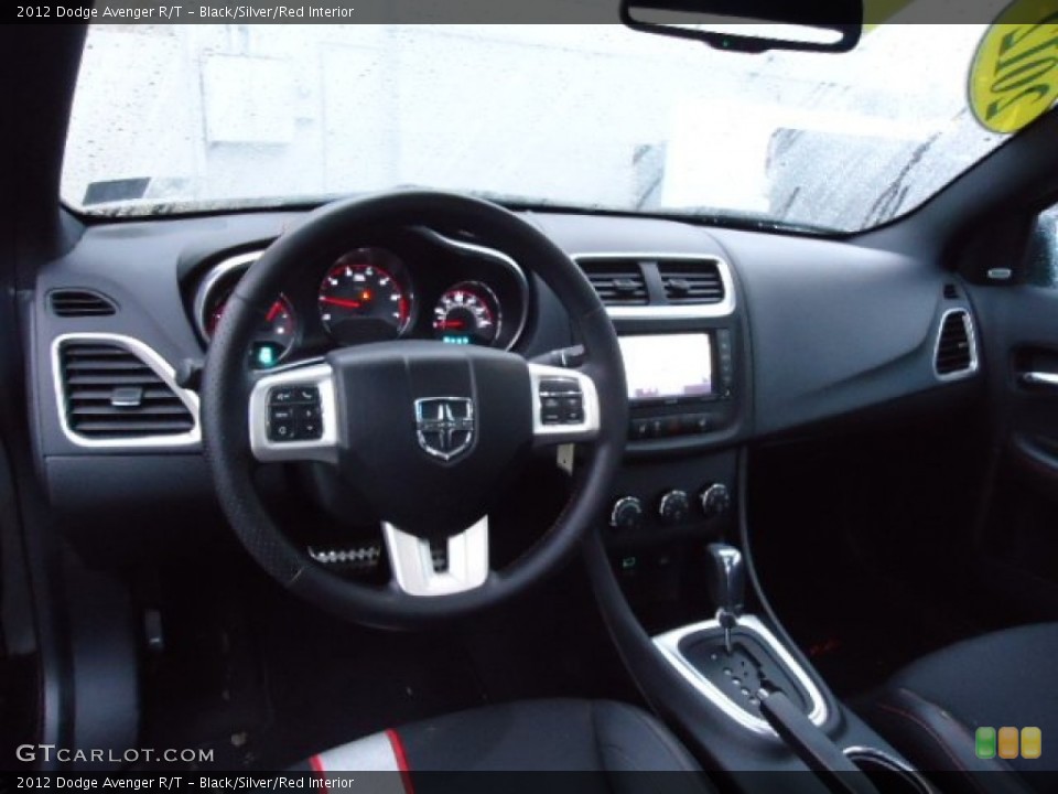 Black/Silver/Red Interior Dashboard for the 2012 Dodge Avenger R/T #71855372