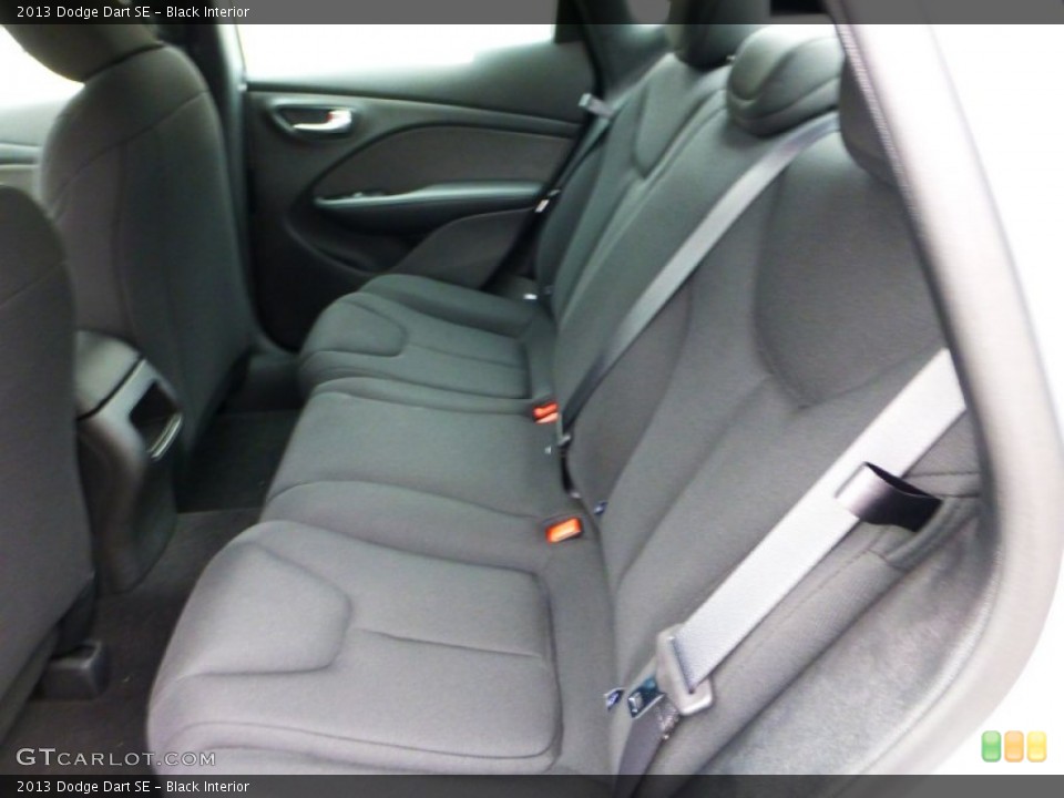 Black Interior Rear Seat for the 2013 Dodge Dart SE #71855830