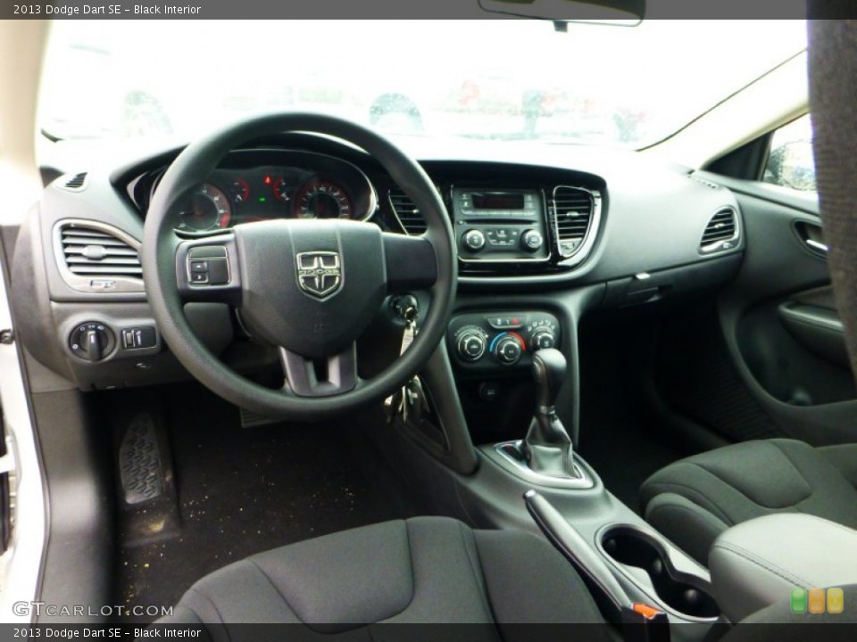 Black Interior Prime Interior for the 2013 Dodge Dart SE #71855851