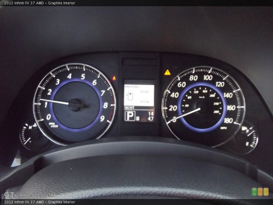 Graphite Interior Gauges for the 2013 Infiniti FX 37 AWD #71859255