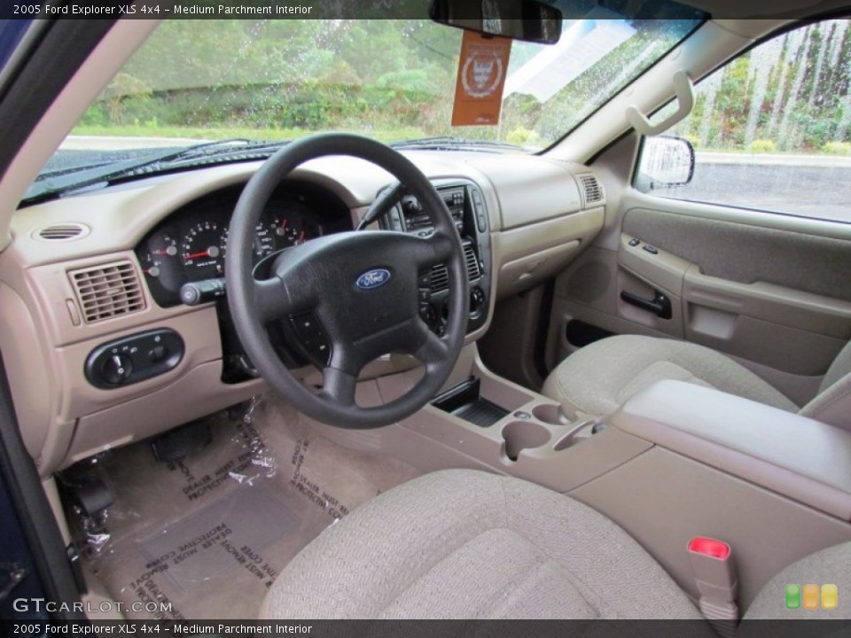 Medium Parchment 2005 Ford Explorer Interiors