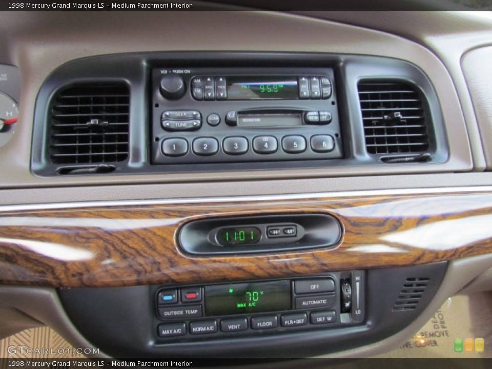 Medium Parchment Interior Controls for the 1998 Mercury Grand Marquis LS #71863852