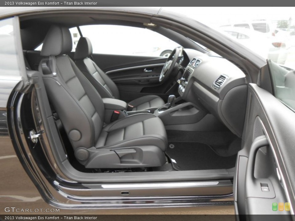 Titan Black Interior Photo for the 2013 Volkswagen Eos Komfort #71864876
