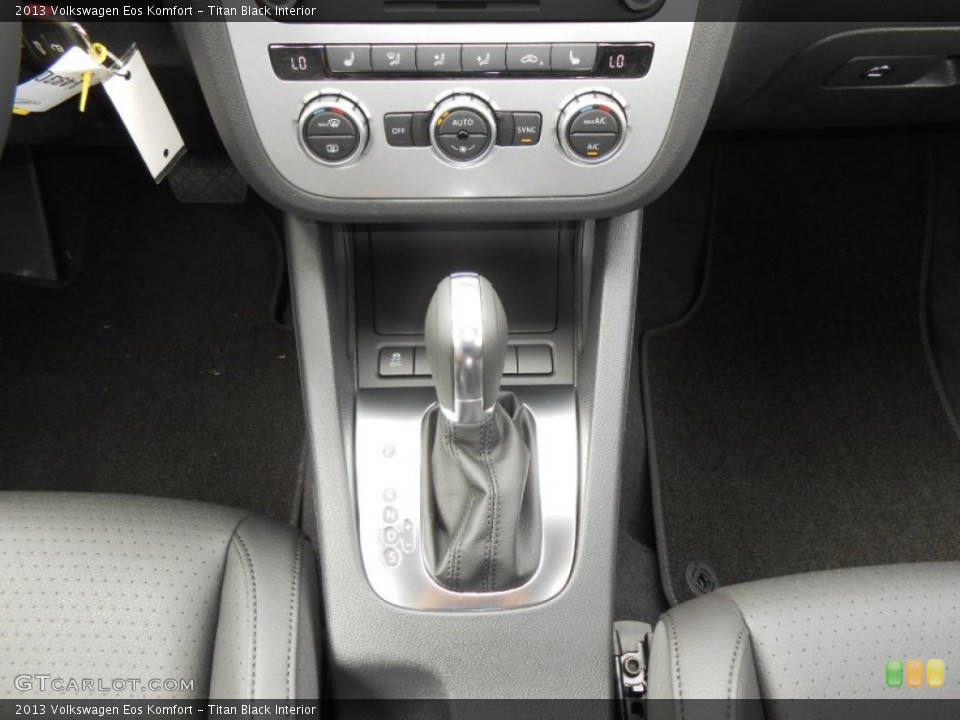 Titan Black Interior Transmission for the 2013 Volkswagen Eos Komfort #71864991
