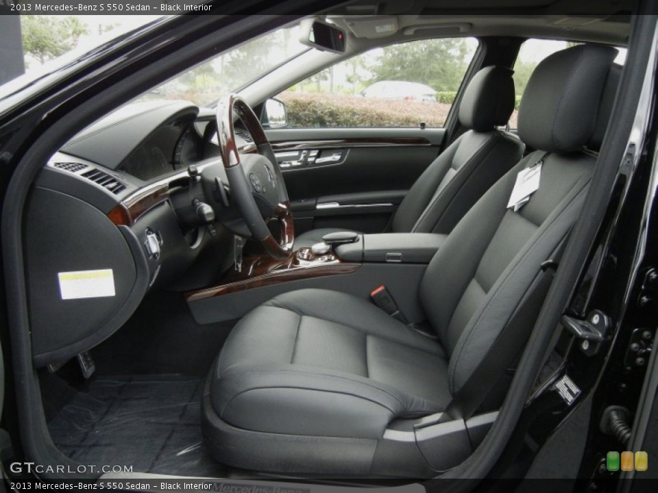 Black Interior Photo for the 2013 Mercedes-Benz S 550 Sedan #71866173