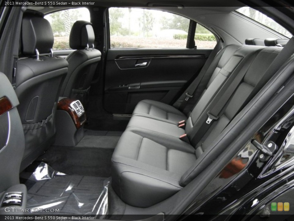 Black Interior Photo for the 2013 Mercedes-Benz S 550 Sedan #71866197