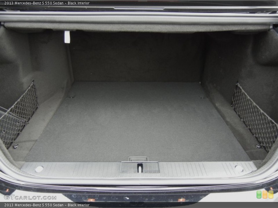 Black Interior Trunk for the 2013 Mercedes-Benz S 550 Sedan #71866308