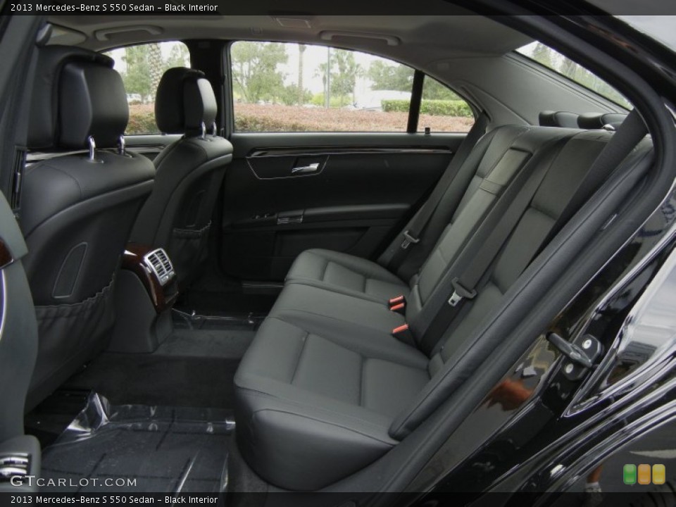 Black Interior Photo for the 2013 Mercedes-Benz S 550 Sedan #71866485