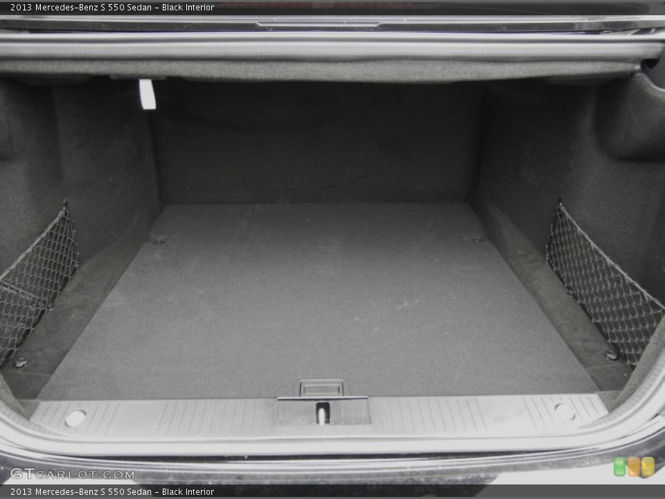 Black Interior Trunk for the 2013 Mercedes-Benz S 550 Sedan #71866597