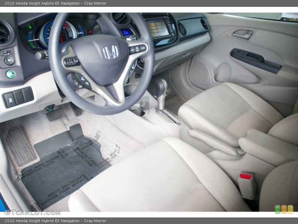 Gray Interior Prime Interior for the 2010 Honda Insight Hybrid EX Navigation #71870976
