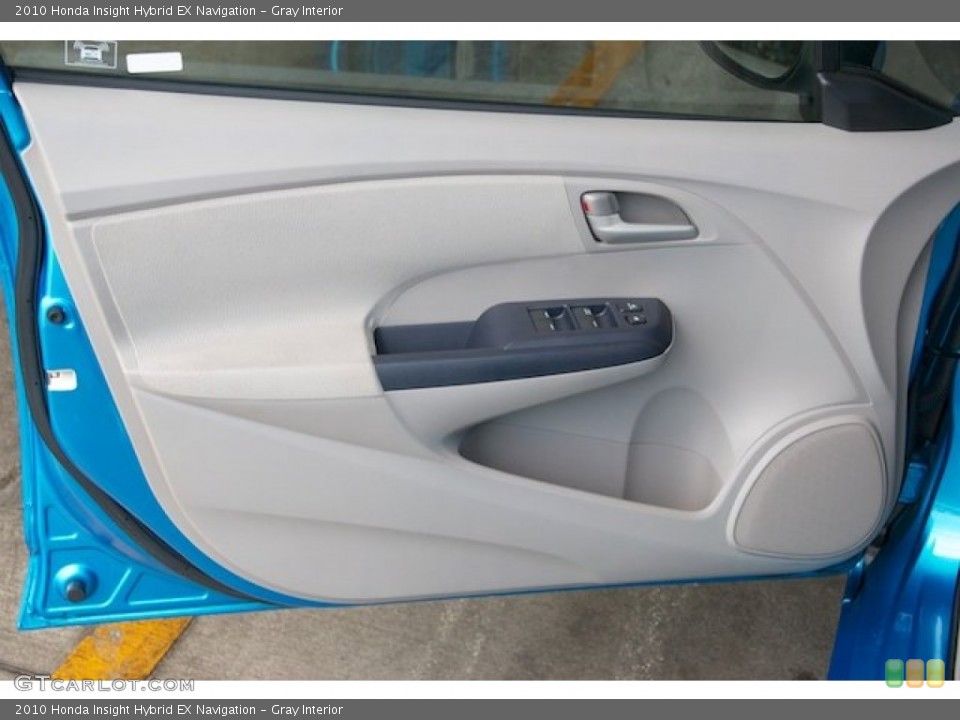 Gray Interior Door Panel for the 2010 Honda Insight Hybrid EX Navigation #71871276