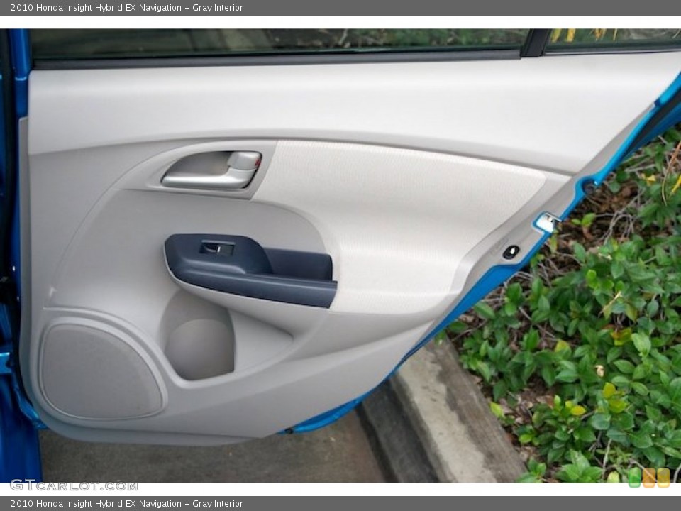 Gray Interior Door Panel for the 2010 Honda Insight Hybrid EX Navigation #71871317