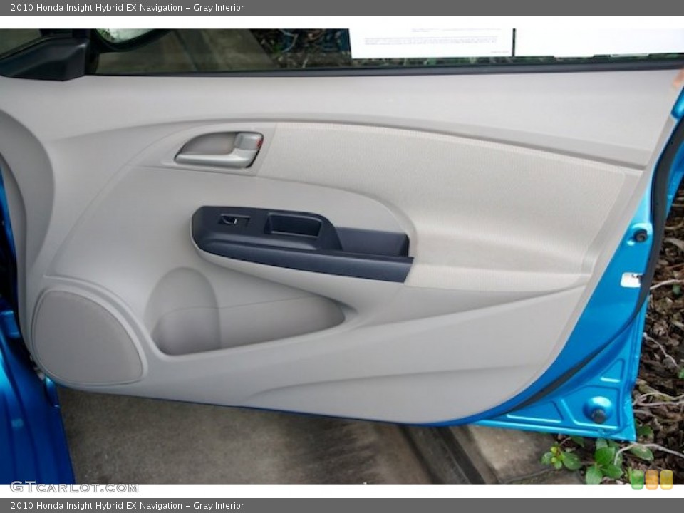Gray Interior Door Panel for the 2010 Honda Insight Hybrid EX Navigation #71871336