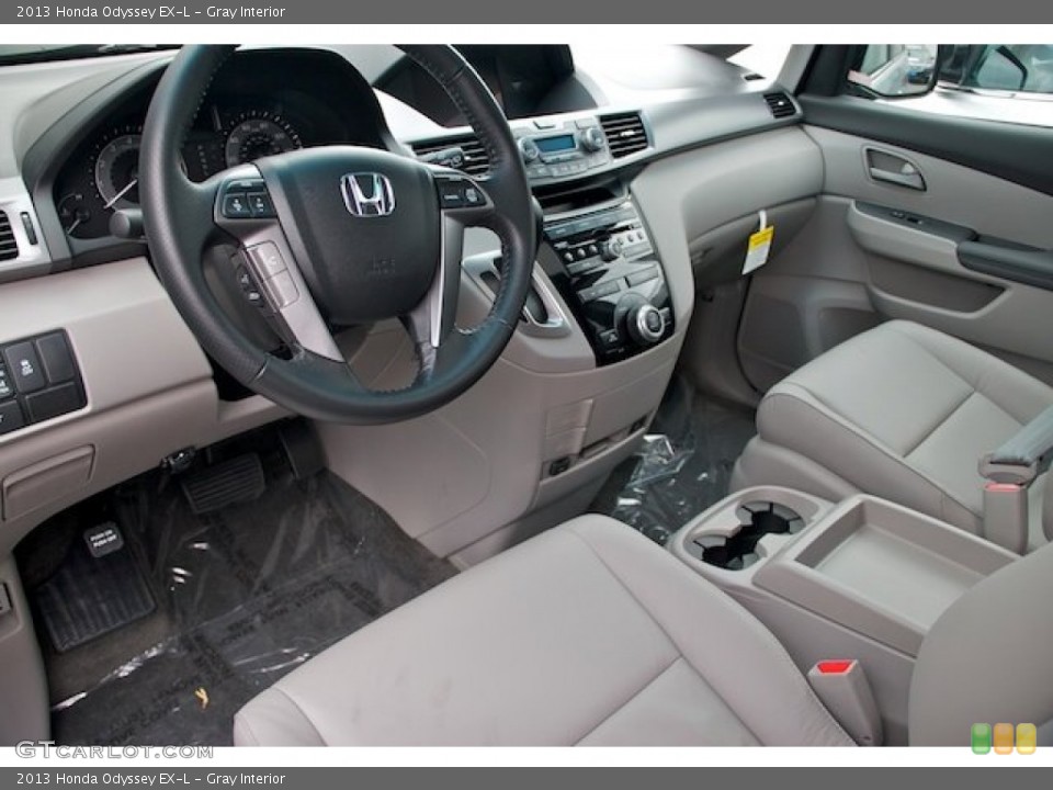 Gray Interior Prime Interior for the 2013 Honda Odyssey EX-L #71872479