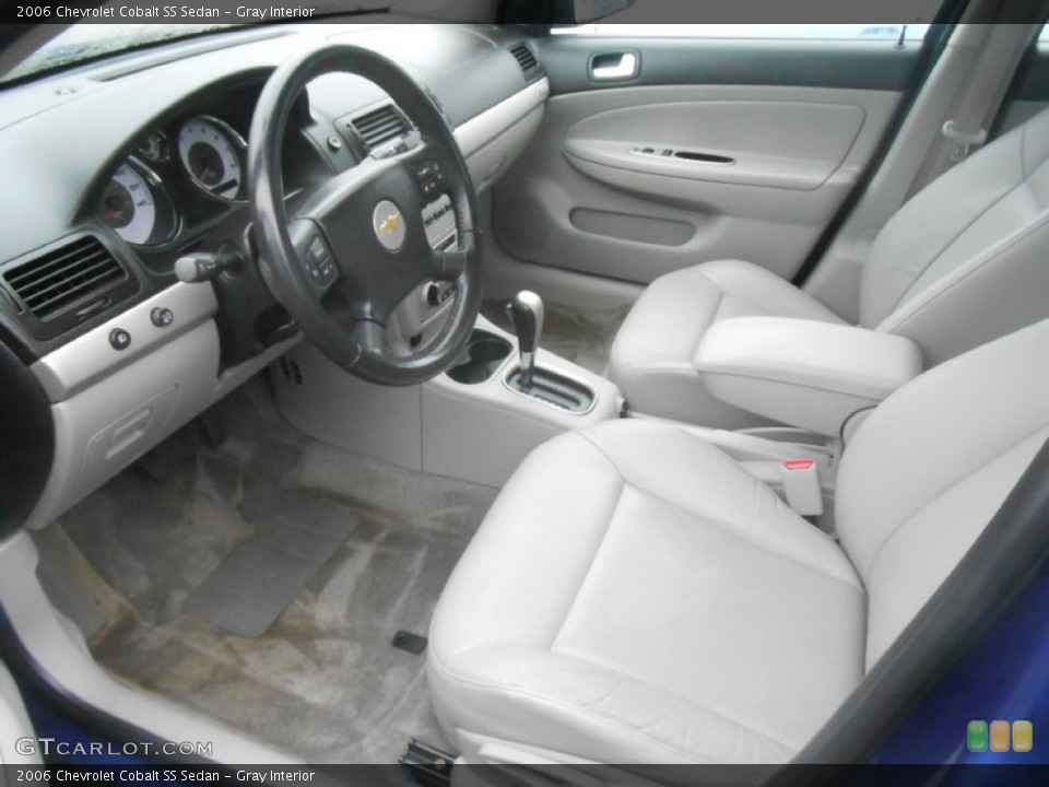 Gray Interior Photo for the 2006 Chevrolet Cobalt SS Sedan #71873604
