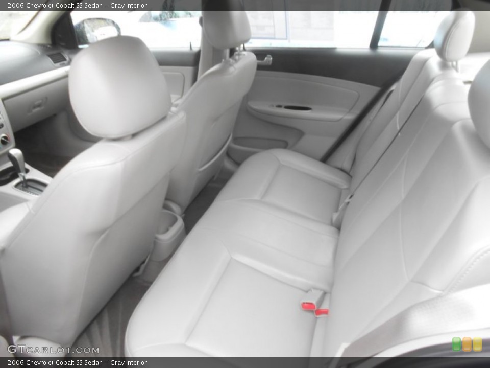 Gray Interior Rear Seat for the 2006 Chevrolet Cobalt SS Sedan #71873625