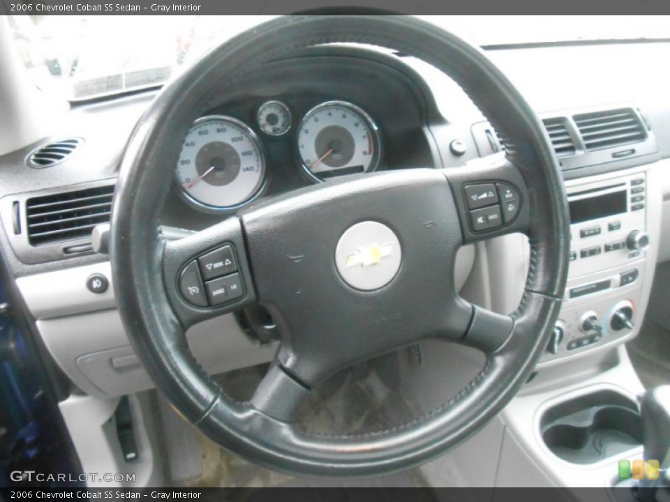 Gray Interior Steering Wheel for the 2006 Chevrolet Cobalt SS Sedan #71873730